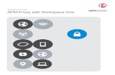 APM Proxy with Workspace One - F5 Networks€¦ · APM Proxy with VMware Workspace One 15 8. In the Token Configuration a. Type the name of your Audience (Created previously in the
