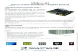 USN1se-1M - Smartware · 2016. 9. 14. · The USN1se-1M is ideal for issuers of any market who wish to profit of latest technologies and top performance while having a reliable and