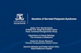 Genetics of Serrated Polyposis Syndromeinsight2019.com/files/docs/insight19/friday/0850 dan... · 2019. 4. 16. · Serrated Polyposis Syndrome Serrated Polyposis Syndrome (SPS) is
