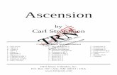 Ascension - TRN Music · Carl Strommen is an award-winning ASCAP composer and arranger who makes his home on Long Island, New York. He is a member of the adjunct faculty at the C.