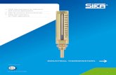 IndustrIal thermometers J - 株式会社東洋信号通信社of the industrial thermometer Quality by tradition Since 1901 we at SIKA - Dr. Siebert and Kühn have produced precision