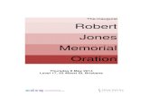 The inaugural Robert Jones Memorial Oration · 2014. 5. 20. · her oration. As an architect, public servant, parent, researcher and ... vulnerable people within communities. Margaret