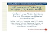 NSF Information Technology Research (ITR) Annual Review · 2005. 7. 21. · Research (ITR) Annual Review David B. Kaber, Mo-Yuen Chow, Robert A. St. Amant Departments of Industrial