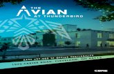 THE VIAN...VIAN AT THUNDERBIRD THE 1970 CARTER ROAD, CLEVELAND, OH 44113 AILABILITY. THE AVIAN AT THUNDERBIRD offers office tenants a rare opportunity to be part of Cleveland’s newest