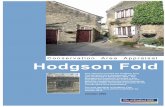 Hodgson Fold - Bradford · 2016. 5. 27. · Hodgson Fold Conservation Area Appraisal 3 Background and Brief History William Cudworth, the famous 19th century Bradford historian traced