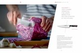 GOURMET / LIGHT. SHARP. VERSATILE. THE HANDY ...¼sthof-Gourmet.pdfGOURMET COOK‘S KNIFE Grinding angle 28 / final buffing by hand Blades cut using precision lasers Seamlessly moulded