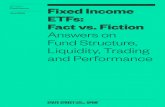 Fixed Income ETFs: Fact vs. Fiction...3 Has the Increasing Size of the Fixed Income ETF Market Distorted the Bond Market? Despite their rapid growth, fixed income ETFs still only represent