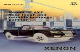 Xenon SC 4X2. Your tough and reliable business partner....Xenon_SCab_1_pager_Dec_2014 Specs Xenon 2.2L Diesel Single Cab 4x2 SWB Xenon 3.0L Diesel Single Cab 4x2 Fleetline Engine Fuel