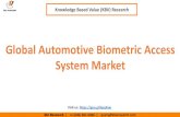 Global Automotive Biometric Access System Market · Global Automotive Biometric Access System Market – Growth Potential XX XX XX XX USD 1,236.8 million by 2022 2016 The global Automotive