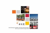 enX Group Limited results presentation€¦ · R’000 2018 2017 Revenue 7 429 294 6 218 342 Adjusted earning before interest and taxation (EBIT) 815 185 735 626 Adjusted headline