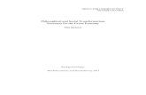 Philosophical and Social Transformations Necessary for the Green Economy · 2012. 11. 15. · sketch the philosophical, social and psychological aspects of a transformation of the