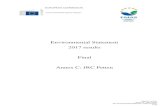 Environmental Statement 2017 results Final Annex C: JRC Petten 10... · 2019. 11. 4. · ANNEX C: PETTEN Page C3 of C21 Annex C: JRC Petten EC Environmental Statement; report for