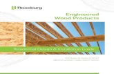 Engineered Wood Products - Roseburg...Performance Standard for wood I-Joists, the Performance Standard for rimboard and the Performance ... and lateral loading and a variety of default