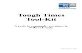 Tough Times Tool Kit · 2020. 5. 21. · 104 Mills Avenue, Greenville, SC, 29605 (864)-235-5666, ext. 0 Greenville Metro Treatment Center 602 Airport Rd, Greenville, SC 29607 New