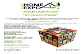 Hom y E HomE Expo Vall Expo 2017...EXPO mOvE OUT TImE Sunday, March 19, 2017, 5pm-8pm * Vendor move in times to be determined PARTICIPATION PACkAgEs fOR 2017 2017 Hom Expo HomE Vall