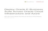 Deploy Oracle E-Business Suite Across Oracle Cloud ......4 Deploy Oracle E-Business Suite Across Oracle Cloud Infrastructure and Azure: SSO with Oracle Identity Cloud Service and Azure