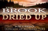 The Brook Dried Up—Why Do Christians Suffer?manna.amazingfacts.org/amazingfacts/website/medialibrary/...The Brook Dried Up would not let His obedient child lack for anything. Without