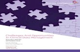 Research Report: Challenges and Opportunities in Clinical ......4 Challenges And Opportunities In Clinical Data Management INTRODUCTION Breakthrough medical interventions are nothing