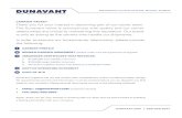Dunavant - CARRIER PACKET Thank you for your interest in … · 2014. 6. 12. · PROFILE AND BILLING Send Correspondence and Invoices to: DUNAVANT LOGISTICS GROUP, LLC c/o ACCOUNTS