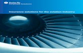 Insurance solutions for the aviation industry82c...Swiss Re Corporate Solutions Insurance solutions for aviation 5 Providing you with claims certainty Swiss Re Corporate Solutions