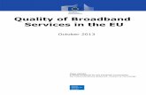 Quality of Broadband Services in the EU - Prisa Digitalboletines.prisadigital.com/QualityofBroadbandinEurope... · 2014. 10. 30. · Quality of Broadband Services in the EU October