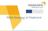 RIS3 Strategy of Piedmont - Interreg Europe · •Being evidence-based, based on measurable actual results. With the aim of ... - Mechatronic Automation - Human Machine Interface
