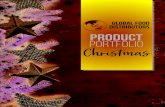 product portfolio Christmas - Global Food Distributors Pty Ltd · 2020. 6. 15. · mini panettone gourmet torte in festa cream & chocolate torte in festa yoghurt & choc chip