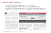 Cannabis use by adolescents: Practical implications for clinicians · 2020. 7. 24. · 14 BC MEDICAL JOURNAL O. O. , JANUARY /FEBRUARY bcmj.org Cannabis use by adolescents: Practical