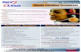 Sky Linux · - Título a obtener Elastix Certified Technician* Kit del estudiante, que incluye: - Libro Comunicaciones Unificadas con Elastix, volumen 1 - En versión digital: Elastix