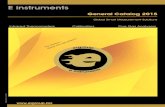 General Catalog 2015 rev0 - E Instruments 2020 EIG · Bulletin GEN GAS - ed. 08-201 1 Combustion Flue Gas Analysers for Industrial applications ECOline 1400 4000 8800 OLS100..400