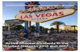 Active Shooter Incidents in the United States in 2016 and 2017...3 Active Shooter Incidents in the United States in 2014 and 2015, Federal Bureau of Investigation, U.S. Department
