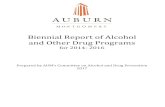 BIENNIAL REPORT OF ALCOHOL AND OTHER DRUG ......3 | P a g e Introduction This report is published biennially in compliance with the Drug-Free Schools and Campuses Act of 1989. Part