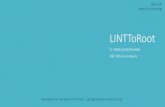 LINTToRoot - Indico€¦ · • Run on my windows machine • Run on a Linux partition in my windows machine • Run on Linux via SSH • Run on multiple Linux machines (e.g. a really