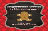 Gingerbread Stories - The Curriculum Corner...With a partner, take turns rolling a die. Draw the part for the number you roll. The first one to finish their gingerbread man is the
