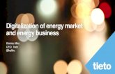 Digitalizationof energymarket and energybusiness · Ecosystems driving competitiveness Industries are merging Media Personalization & Customer Experience Rise of On ... On demand