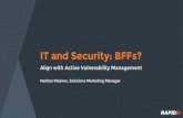 IT and Security: BFFs? · 2017. 3. 1. · Title: IT and Security: BFFs? Author: Kyle Flaherty Created Date: 2/23/2017 1:24:42 PM