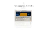 Renaissance Reverb user guide - Waves Audio · 5 Renaissance Reverb / User Guide Interface Appearance You can view the Renaissance Reverb interface in any of three styles. Select