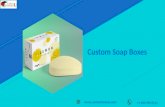 Printed Personalized Branded custom soap boxes in USA