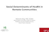 Social Determinants of Health in Remote Communities - King... · close the gaps in health outcomes between Aboriginal and non-Aboriginal communities, and to publish annual progress