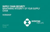 Pharma Conference - SUPPLY CHAIN SECURITY ...pharmaconference.com/Attendee_Files-PDF/GMPbySea2017/07...Pharmaceutical Crimes –2016 •3,147 incidents of counterfeiting, diversion,