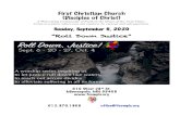 First Christian Church (Disciples of Christ) · 1 day ago · First Christian Church (Disciples of Christ) A Welcoming Community of Faith in the Heart of the Twin Cities: Come to