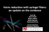 Harm reduction with syringe filters: an update on the evidenceatdc.org.au/wp-content/uploads/2014/05/1115-Raimondo...Rahul Patel Roger Latham Stuart McLean Raimondo Bruno School of