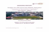 GRADING REPORT - Graphic Era Hill University...Agriculture and Diploma courses. Total new admissions (both campuses) for 2018 batch were 2540 (increased from 1790 for 2017-batch).