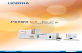 Pentra DX Nexus - Horiba...Pentra DX Nexus Technical Speciﬁcations PHYSICAL SPECIFICATIONS Dimensions & Weight Height Width Depth Weight Without SPS 73 cm 120 cm 55 cm 110 kg 28.7