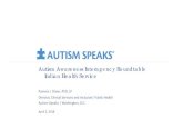 Autism Speaks IHS Autism Awareness Interagency Roundtable · 2018. 4. 5. · Autism Speaks | Washington, D.C. April 2, 2018. Autism Awareness Interagency Roundtable Indian Health