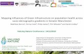 Mapping influences of Green Infrastructure on population ... · • To better understand the benefits and values of urban GI to older people and how GI attributes and interventions