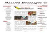 Messiah Messenger · 2019. 7. 31. · Messiah Messenger August 2019 In This Issue: Review of RAGBRAI Dinner page 1 Laura Carruthers We packed ‘em in! Dennis Wohlers page 2 work,