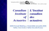 2009 Annual Meeting Assemblée annuelle 2009meetings.actuaries.ca/annual/2009/IP-34 - Carin.pdf · 2009 Annual Meeting ... L’Institut canadien des actuaires. IP-34 Group Hot Topics