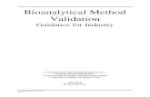 Bioanalytical Method Validation - Pacific BioLabs€¦ · Bioanalytical Method Validation 05/24/18 Bioanalytical Method Validation Guidance for Industry . U.S. Department of Health