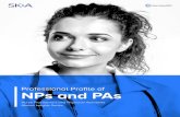 Professional Profile of NPs and PAs - nnpen.org · Professional Profile of NPs and PAs Nurse Practitioners and Physician Assistants Market Insights Series. For more information about